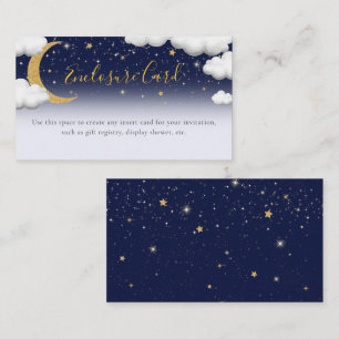 Tarjeta De Recepción Twinkle Twinkle Little Star First Birday