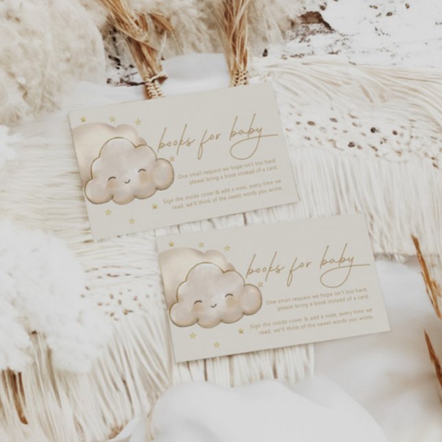 Tarjeta De Recepción Twinkle Twinkle Petición de un libro de marfil par (Subido por el creador)