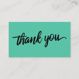 Tarjeta De Recepción Typografía de escritura mínima Biscay Green Gracia