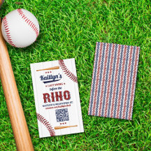 ¡Última Swing Antes Del Anillo! Béisbol Bridal Sho