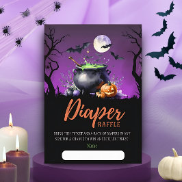 Tarjeta De Recepción Un bebé está preparando Baby Shower de pañales