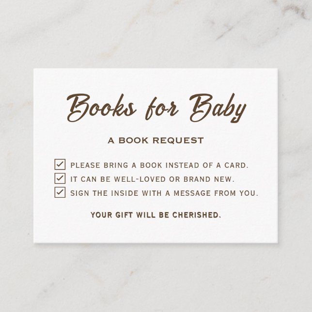 Tarjeta De Recepción Un Bebé Está Preparando Baby Shower Por Favor Trae (Anverso)