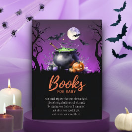 Tarjeta De Recepción Un bebé está preparando libros de Baby Shower para