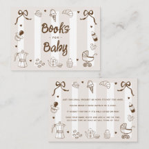 Un bebé está preparándose Café Bebe Libros para el
