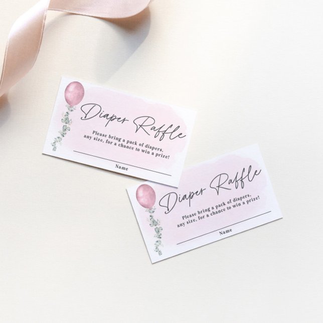 Tarjeta De Recepción Un dulce Chica Baby Shower Diaper Raffle (Subido por el creador)
