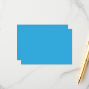 Tarjeta De Recepción un fondo azul con