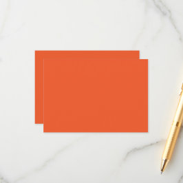 Tarjeta De Recepción un fondo naranja con un