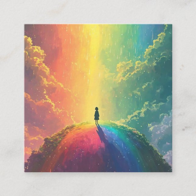 Tarjeta De Recepción Un hermoso sueño (Anverso)