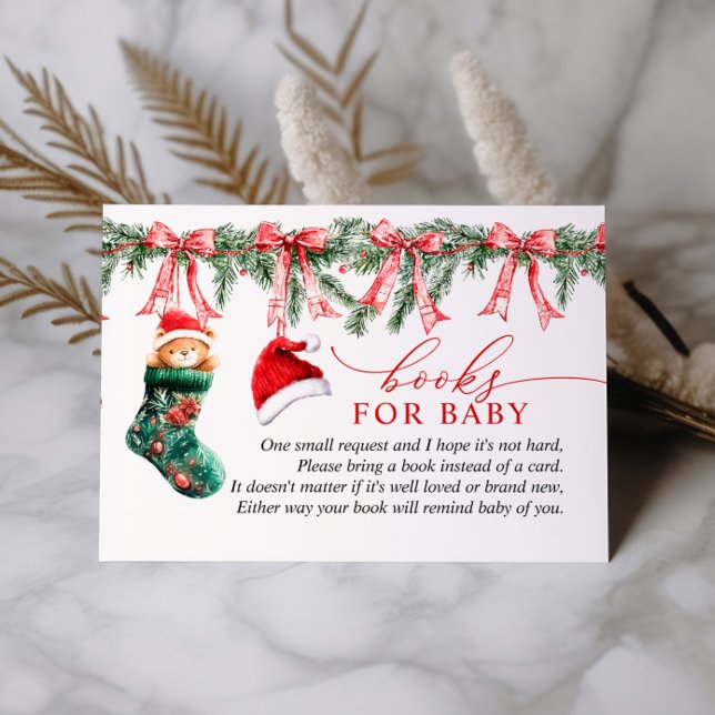 Tarjeta De Recepción Un libro de Navidades para bebés (Subido por el creador)