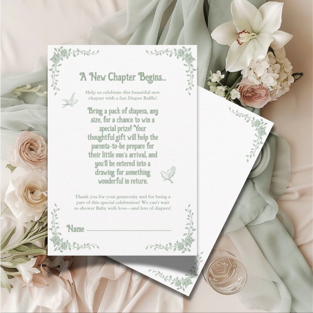 Tarjeta De Recepción Un nuevo capítulo comienza con el deslumbramiento  (Subido por el creador)