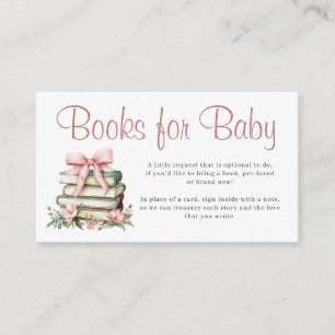 Tarjeta De Recepción Un Nuevo Capítulo Comienza Libros de Arco Rosa par