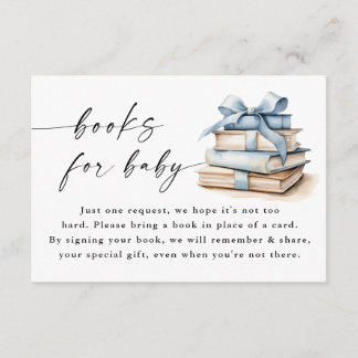 Tarjeta De Recepción Un Nuevo Capítulo Comienza Libros de Baby Shower P