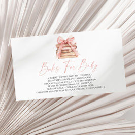 Tarjeta De Recepción Un Nuevo Capítulo Comienza Los Libros De Baby Show