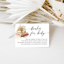 Tarjeta De Recepción Un Nuevo Capítulo Comienza Los Libros De Baby Show