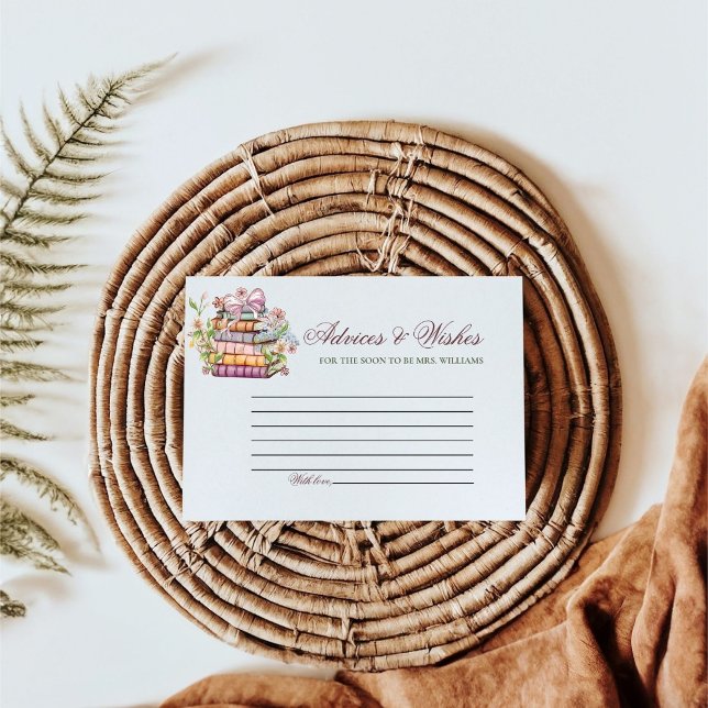 Tarjeta De Recepción Un nuevo Capítulo: Consejos y duchas de novias (Subido por el creador)