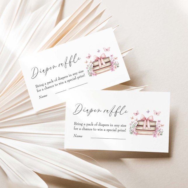 Tarjeta De Recepción Un nuevo capítulo de Baby Shower Diaper Raffle (Subido por el creador)