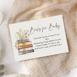 Tarjeta De Recepción Un nuevo capítulo inicia Baby Shower del libro de 