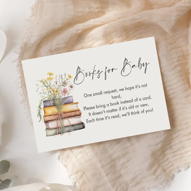 Tarjeta De Recepción Un nuevo capítulo inicia Baby Shower del libro de  (Subido por el creador)