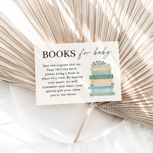 Tarjeta De Recepción Un nuevo capítulo inicia libros de Baby Shower par