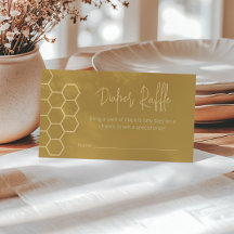 Un pañuelo Baby Shower mínimo de pequeña miel