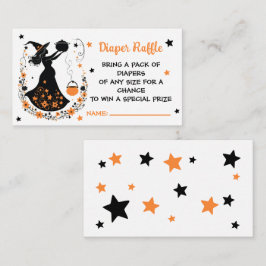 Tarjeta De Recepción Un par de pañales Baby Shower de Halloween