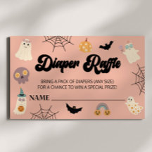 Un pequeño barquillo para Baby Shower de Halloween