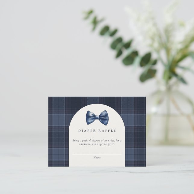 Tarjeta De Recepción Un pequeño caballero está de camino a Baby Shower (Anverso de pie)