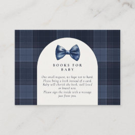 Tarjeta De Recepción Un pequeño caballero está en camino