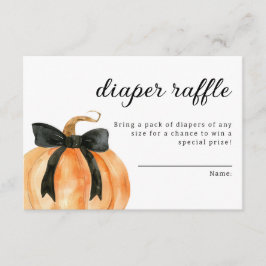 Tarjeta De Recepción Un pequeño calabaza casi está aquí Baby Shower