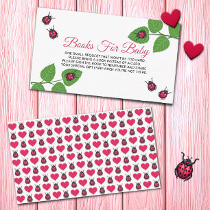 Tarjeta De Recepción Un pequeño escarabajo de amor Libros de Ladybug pa