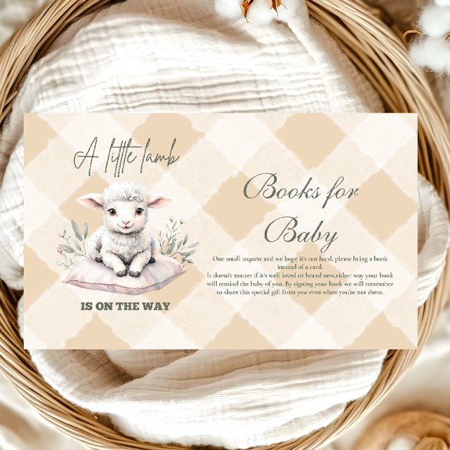 Tarjeta De Recepción Un pequeño Lechón Baby Shower Libros para Bebé (Subido por el creador)