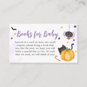 Tarjeta De Recepción Un pequeño libro anima los libros de Baby Shower p