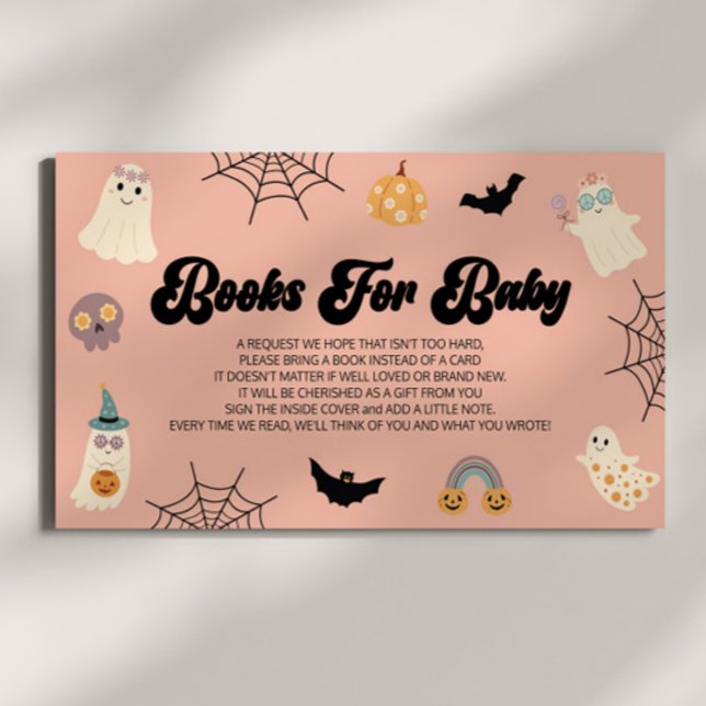 Tarjeta De Recepción Un pequeño libro de Baby Shower de Halloween para  (Subido por el creador)