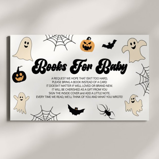Tarjeta De Recepción Un pequeño libro de Baby Shower de Halloween para  (Subido por el creador)