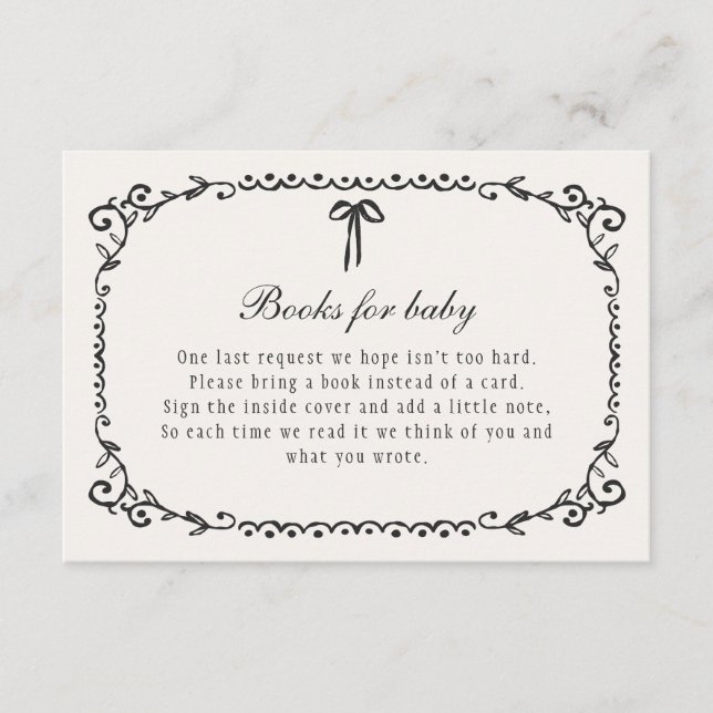 Tarjeta De Recepción Un pequeño libro negro dobla libros de Halloween p (Anverso)