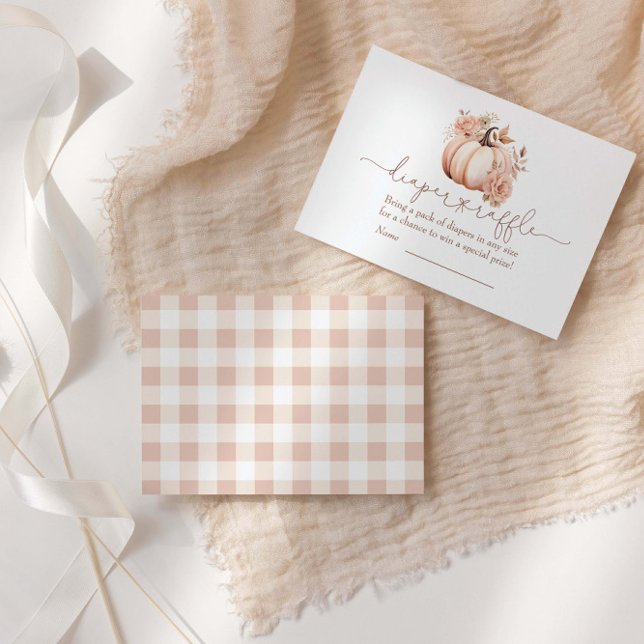 Tarjeta De Recepción Un pequeño pañal de la piel de calabaza (Subido por el creador)