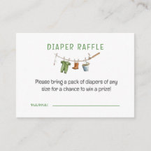 Un pequeño pescador bebé Diaper Raffle