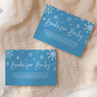 Un Pequeño Snowflake Baby Shower Libros Para Bebé