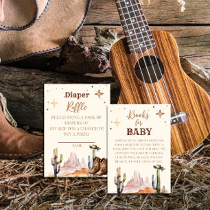 Tarjeta De Recepción Un pequeño vaquero libros para bebé