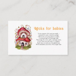 Tarjeta De Recepción Un pequeño y dulce hada de lavabo está en camino