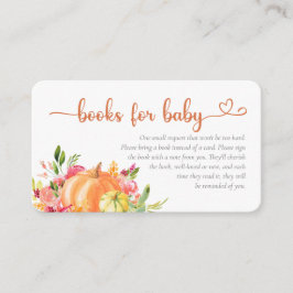 Tarjeta De Recepción Un Pequeño Zorro De Calabaza Está En Camino De Los