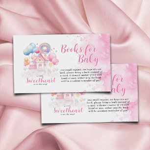 Tarjeta De Recepción Un poco de libros para bebés