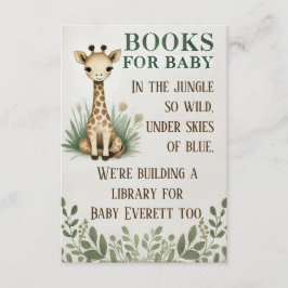 Tarjeta De Recepción Un poco salvaje