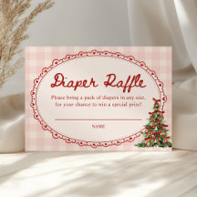 Un simpático sorteo de pañales para baby shower de