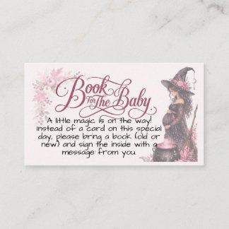 Tarjeta De Recepción Una Bebé se Está Gestando Fiesta de Bebé de Hallow