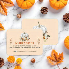 Tarjeta De Recepción Una calabaza está en camino a Baby Shower