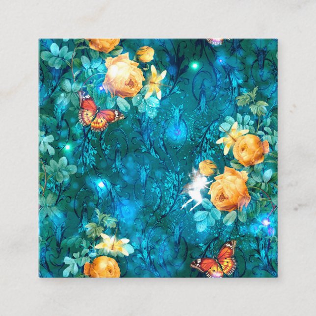 Tarjeta De Recepción Una hada en el diseño de la serie Garden 11 (Anverso)