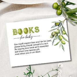 Tarjeta De Recepción Una minúscula está en camino Libros para Bebé