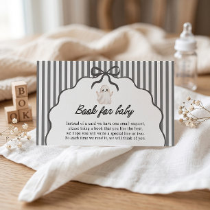 Tarjeta De Recepción Una pequeña boo adorable duende baby shower