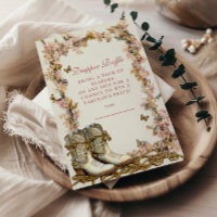 Una Vaquera Rustica Boots Diapper Raffle